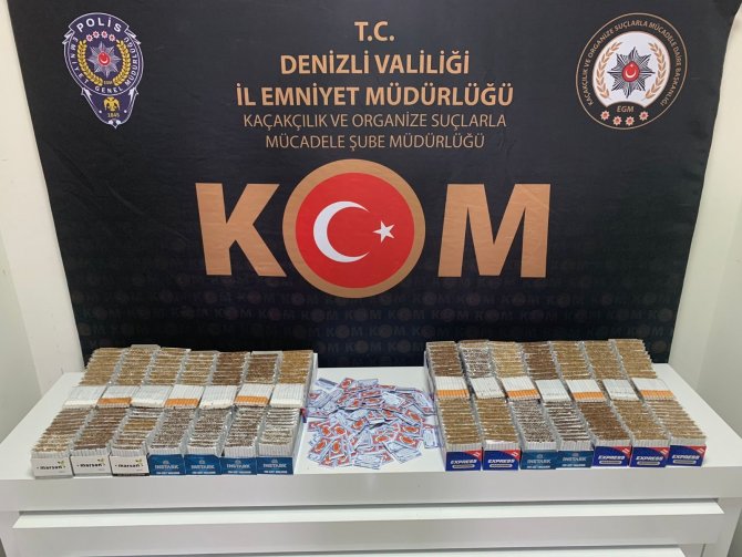 Denizli’de kaçakçılara 5 ayrı operasyon gerçekleştirildi, 7 kişi gözaltına alındı