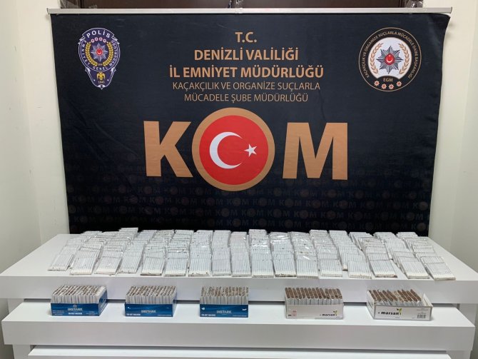 Denizli’de kaçakçılara 5 ayrı operasyon gerçekleştirildi, 7 kişi gözaltına alındı