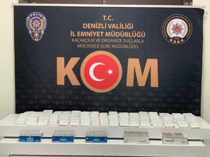 Denizli’de kaçakçılara 5 ayrı operasyon gerçekleştirildi, 7 kişi gözaltına alındı