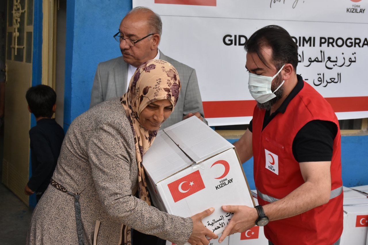 Irak'taki ihtiyaç sahiplerine yardım eli! Türk Kızılayı 4 bin 500 aileye gıda yardımı yapacak
