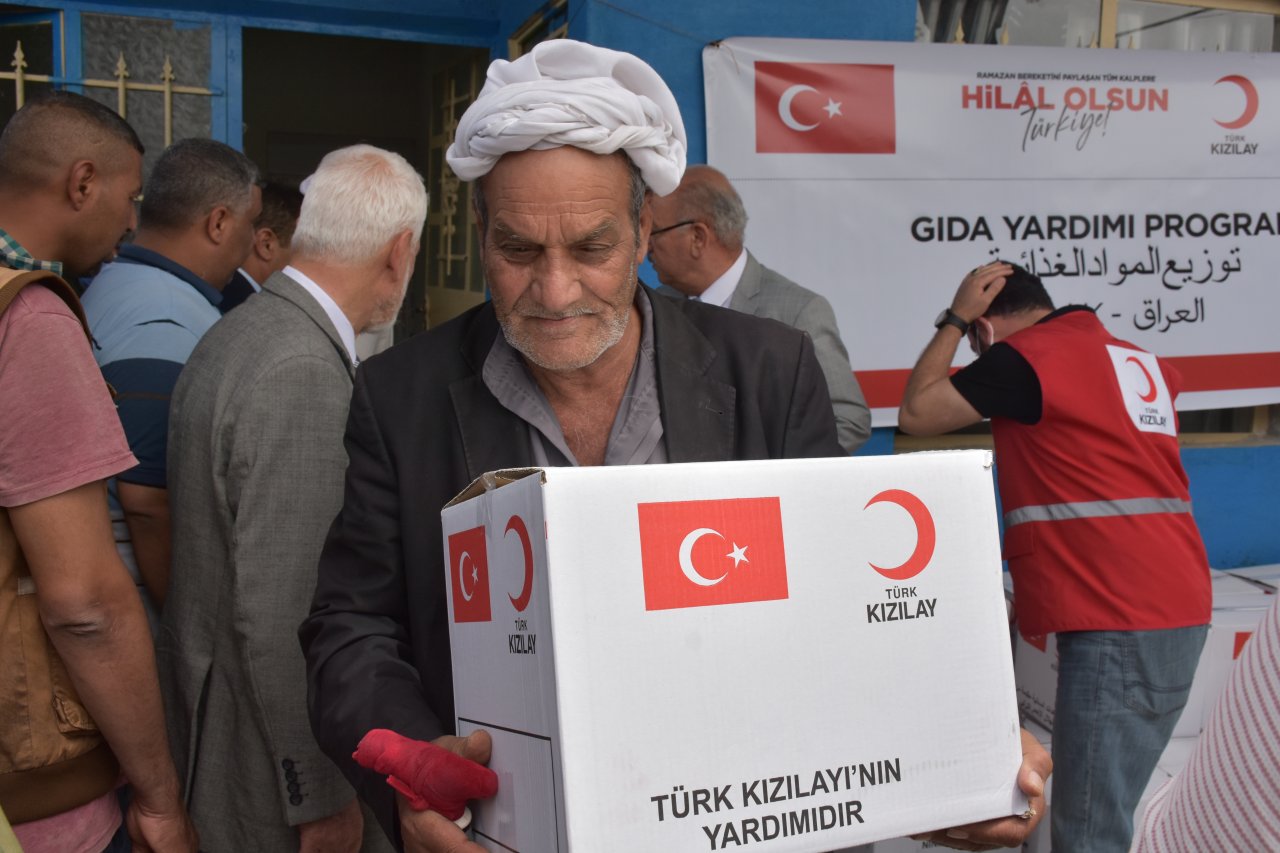 Irak'taki ihtiyaç sahiplerine yardım eli! Türk Kızılayı 4 bin 500 aileye gıda yardımı yapacak