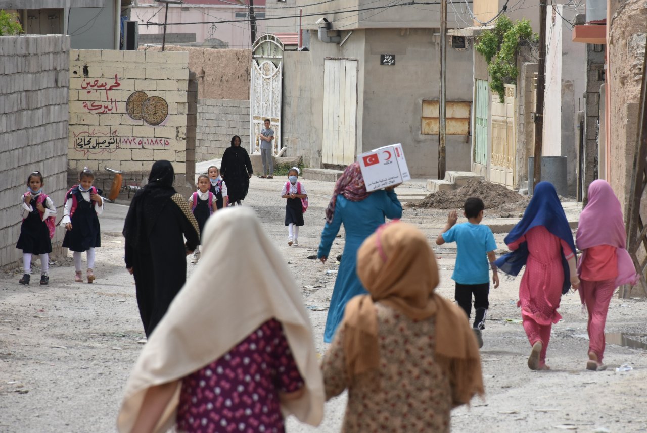 Irak'taki ihtiyaç sahiplerine yardım eli! Türk Kızılayı 4 bin 500 aileye gıda yardımı yapacak