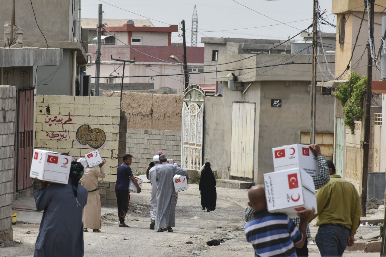 Irak'taki ihtiyaç sahiplerine yardım eli! Türk Kızılayı 4 bin 500 aileye gıda yardımı yapacak
