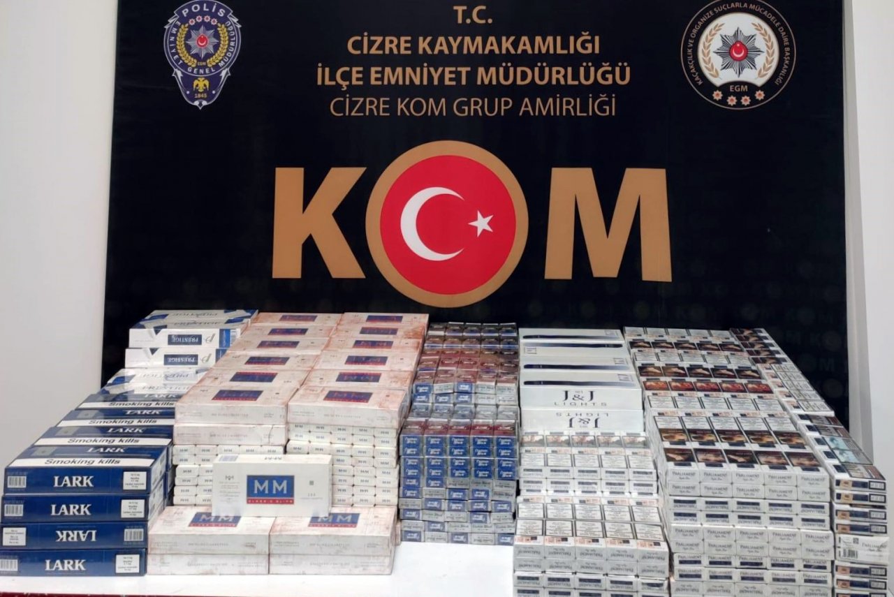 Şırnak'ta düzenlenen uyuşturucu ve kaçakçılık operasyonlarında 26 şüpheli gözaltına alındı