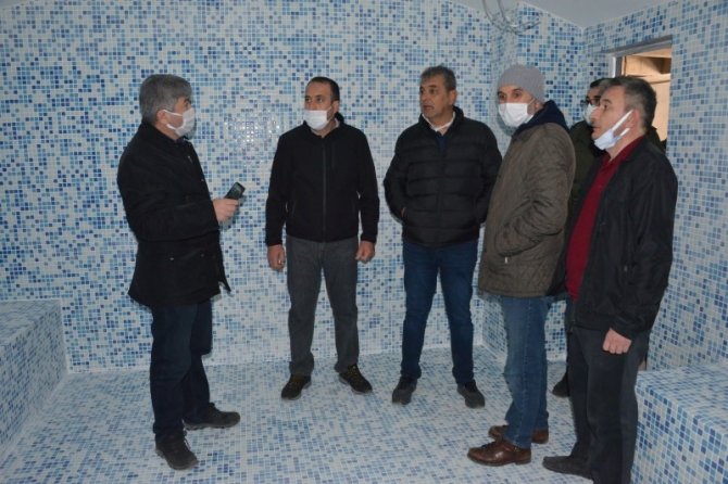 Termal turizmde yeni gözde olacak! AK Parti Gediz İlçe Teşkilatı üyelerinden Ilıca’da inceleme