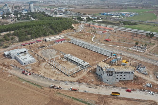 250 bin metrekarelik alana kuruldu, Hamidiye Kültür Parkı 4 Eylül’e yetiştirilmeye çalışılıyor