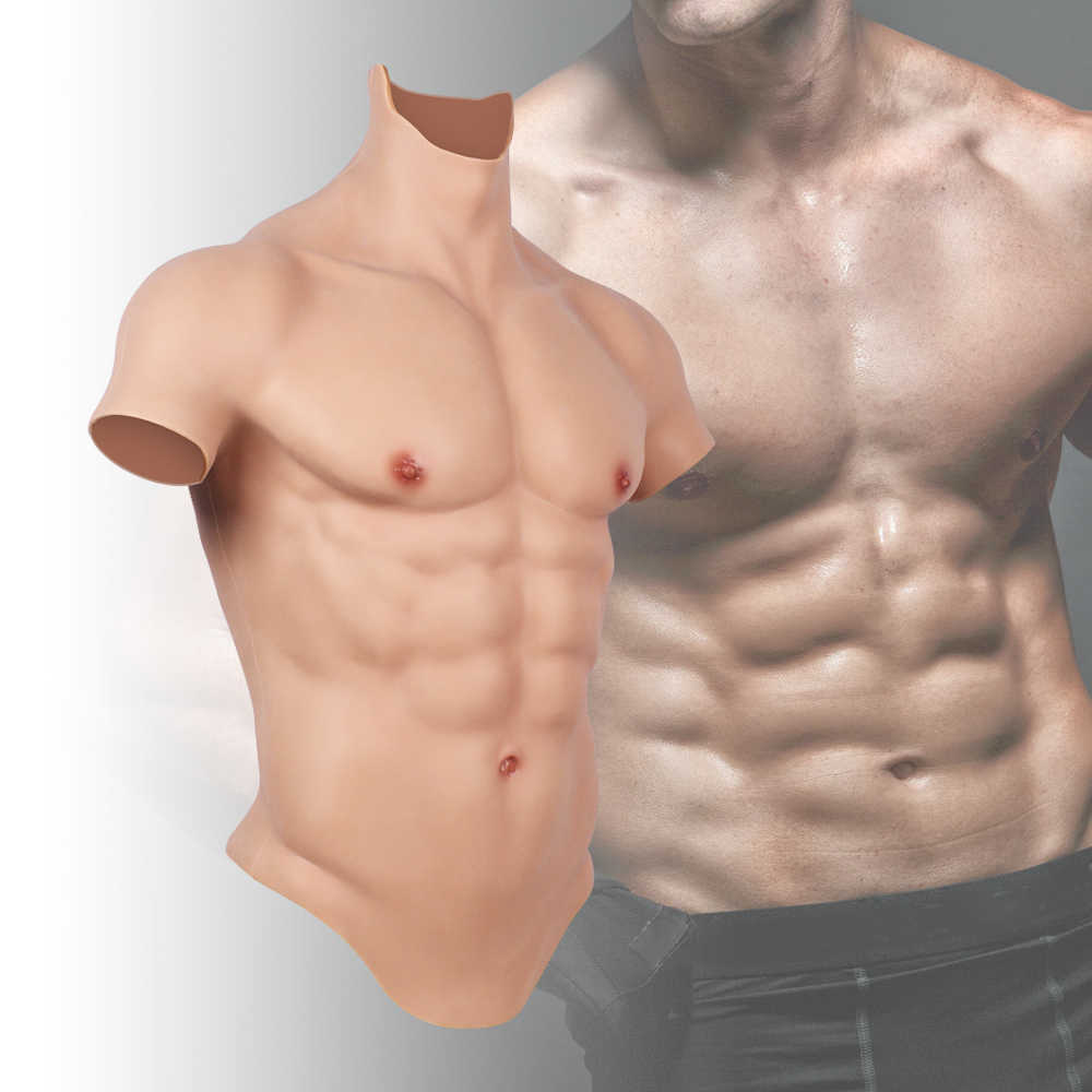 Pandemide 'kilo aldım' diye üzülenler dikkat! Hiper gerçekçi 'kaslı vücut kostümü satışa sunuldu