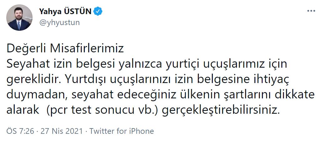 Son dakika | THY'den flaş tam kapanma açıklaması!