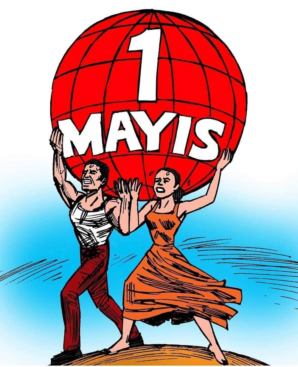 1 Mayıs İşçi Bayramı kutlama görselleri 2022