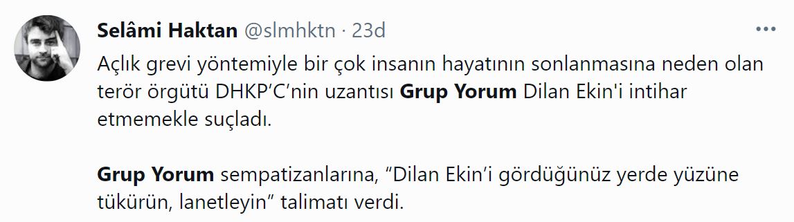 Dilan Ekin kimdir? | Grup Yorum Dilan Ekin'i ne ile suçladı?