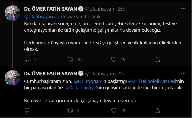 SON DAKİKA Bakan Yardımcısı Dr Ömer Fatih Sayandan 5G müjdesi Hizmete sunmayı hedefliyoruz