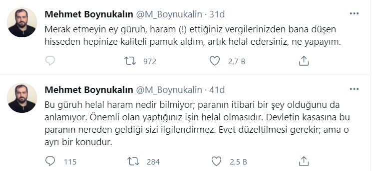 Mehmet Boynukalın tweetinde ne yazdı? | Mehmet Boynukalın ne dedi?