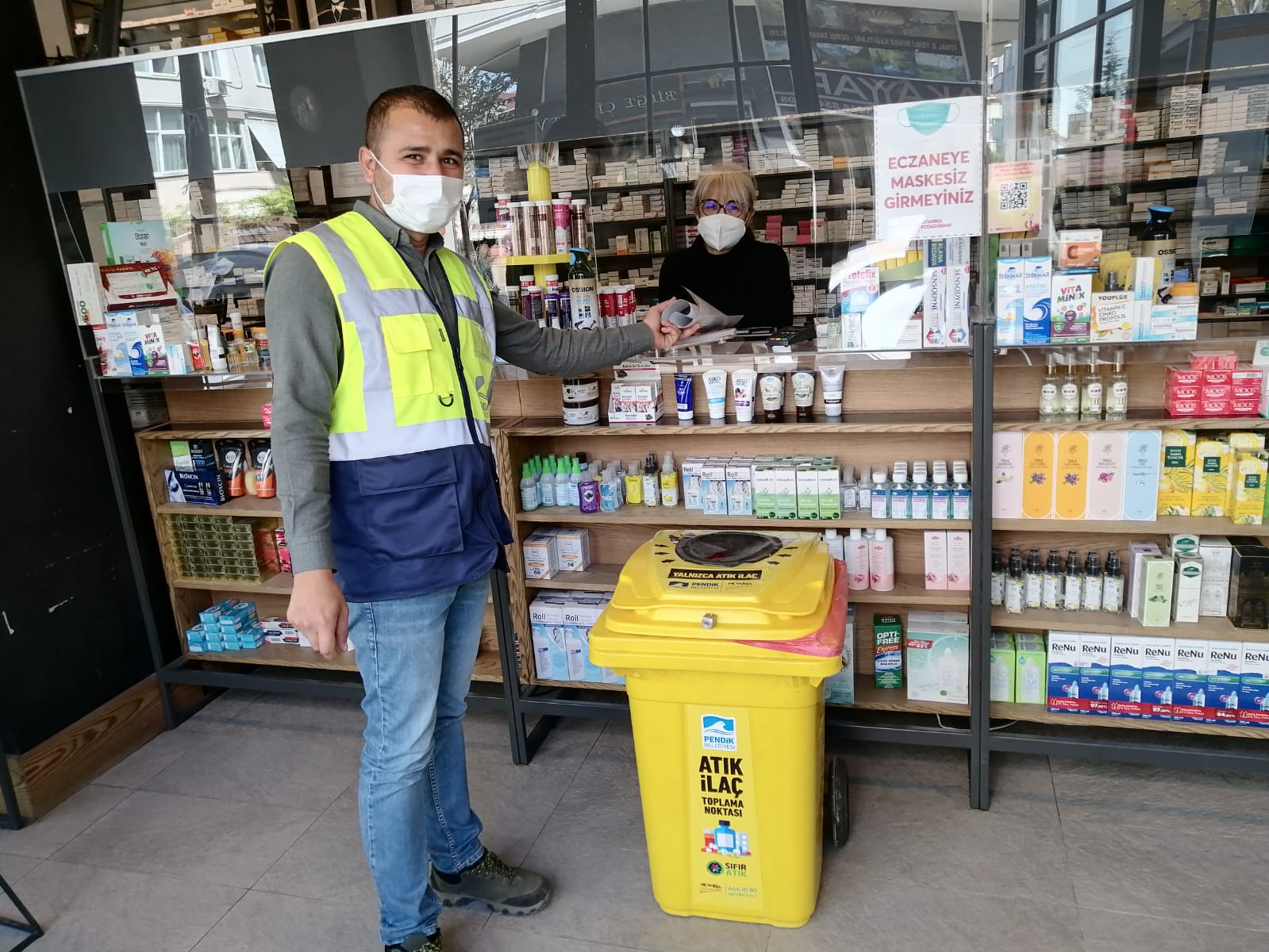 Pendik'te ''Çevre Dostu Atık İlaç Projesi'' ile doğa artık daha da güvende!