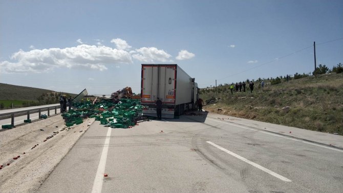 Kütahya’da feci, kaza! İki tır çarpıştı: 2 ölü