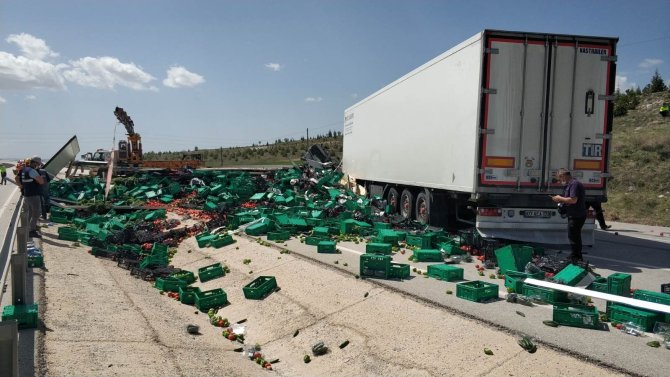 Kütahya’da feci, kaza! İki tır çarpıştı: 2 ölü