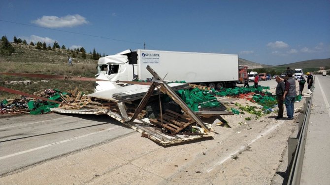 Kütahya’da feci, kaza! İki tır çarpıştı: 2 ölü