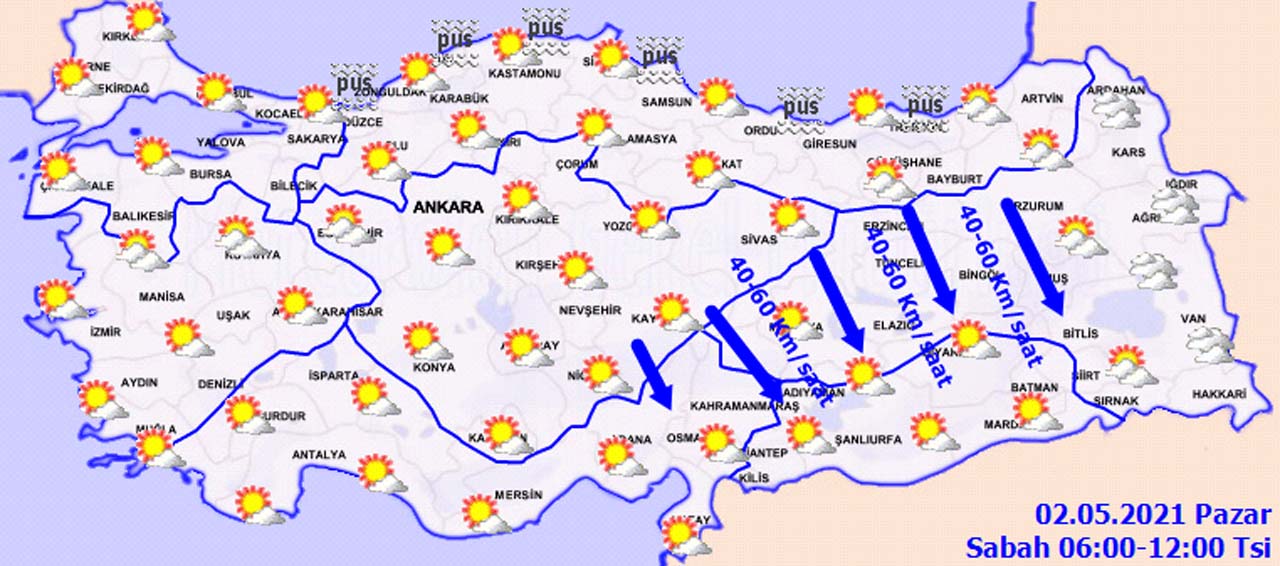 Bugün (Pazar) hava nasıl olacak? Meteoroloji'den il il sağanak yağmur ve kuvvetli rüzgar uyarısı! 