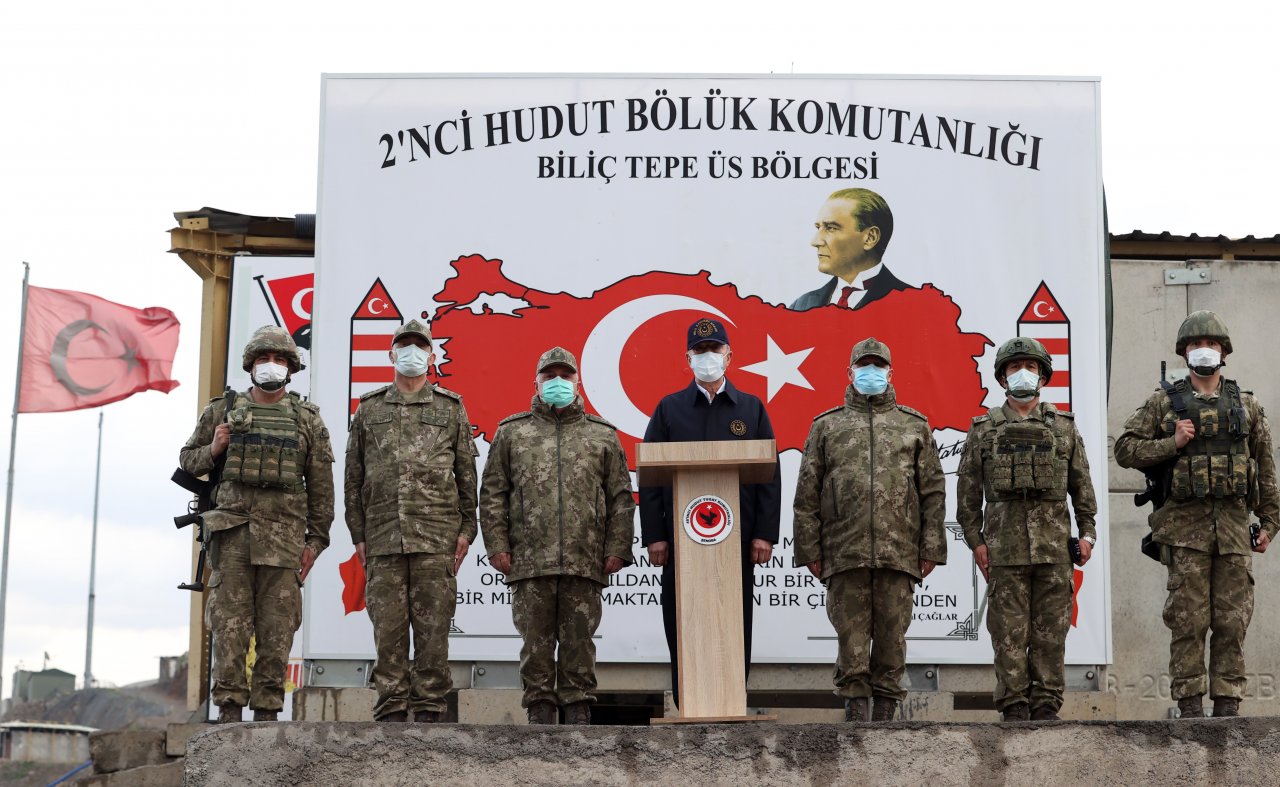 Irak'ın kuzeyine ziyaret! Milli Savunma Bakanı 