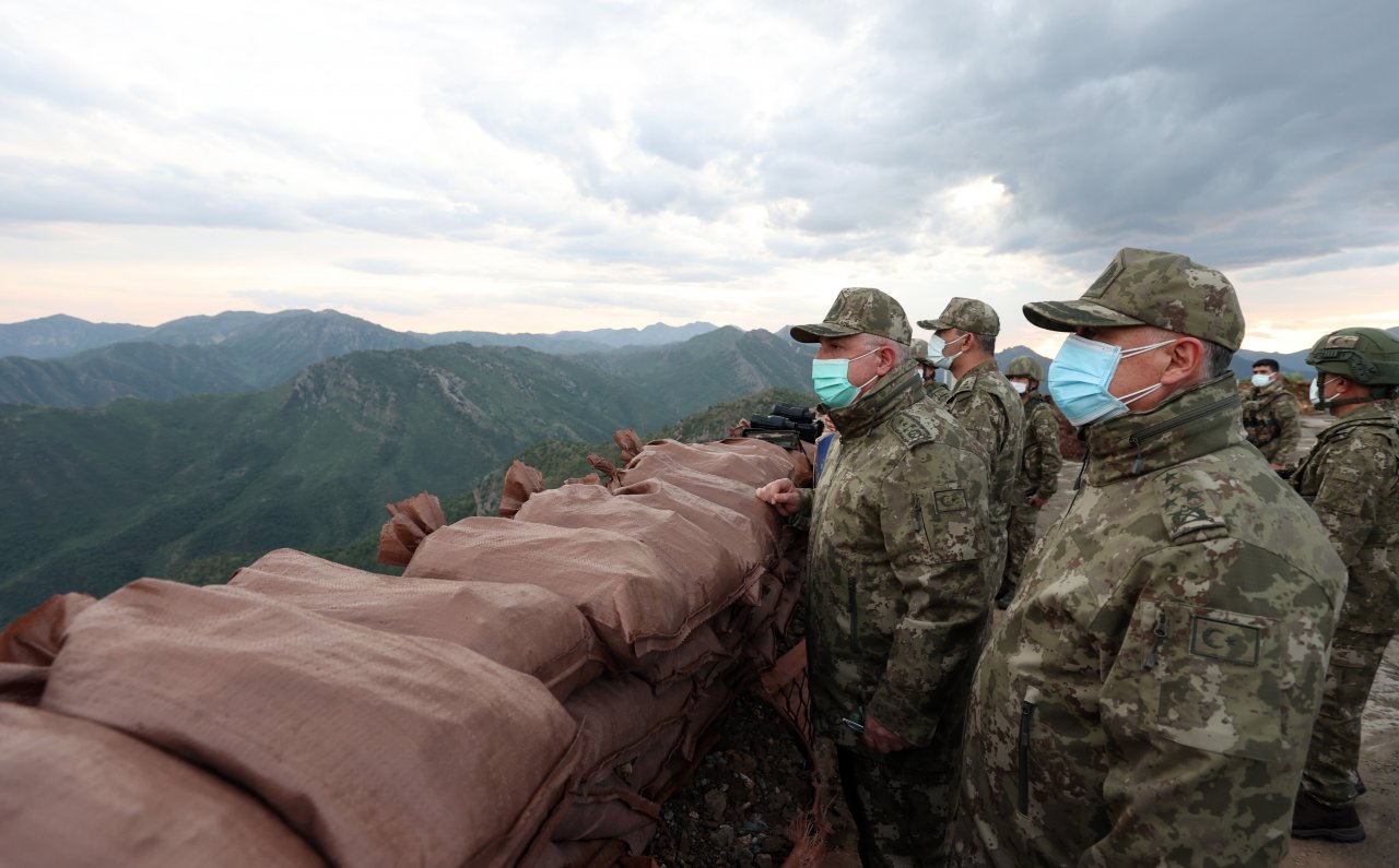 Irak'ın kuzeyine ziyaret! Milli Savunma Bakanı 