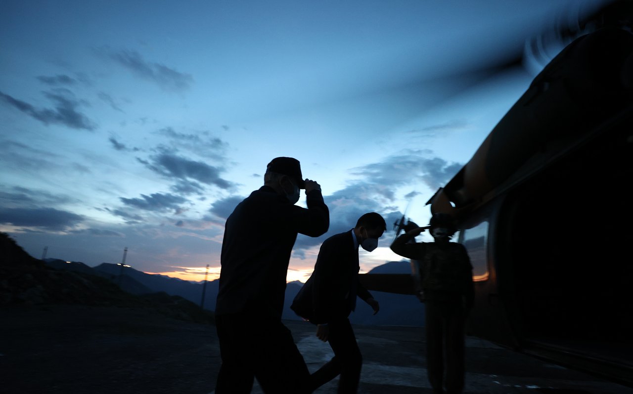 Irak'ın kuzeyine ziyaret! Milli Savunma Bakanı 