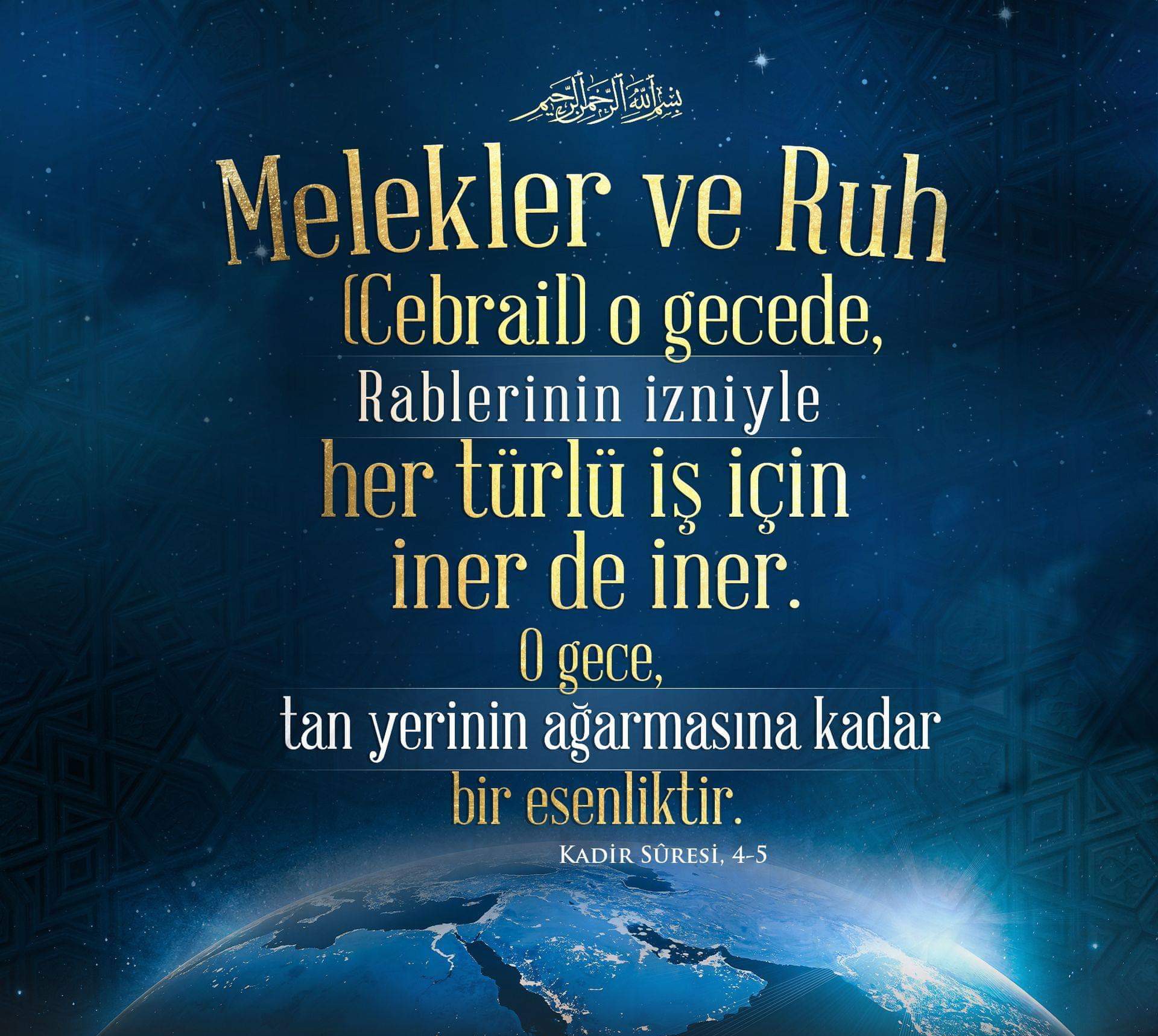 Kadir Gecesi fotoğraflı, resimli mesajları 2022