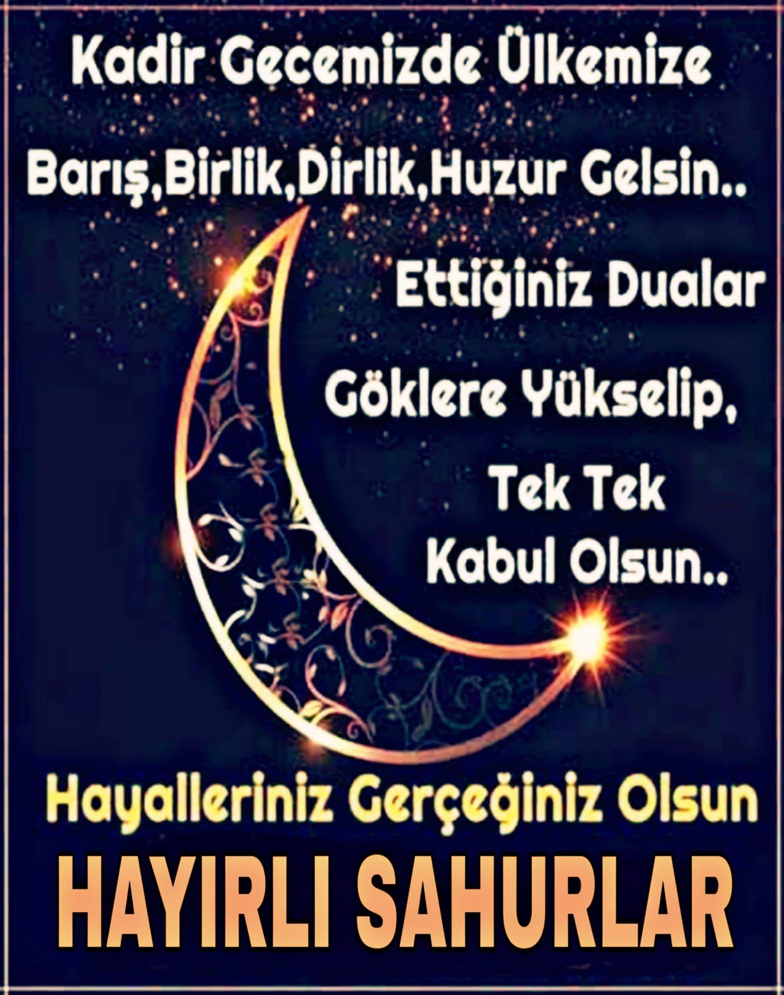 Kadir Gecesi fotoğraflı, resimli mesajları 2022