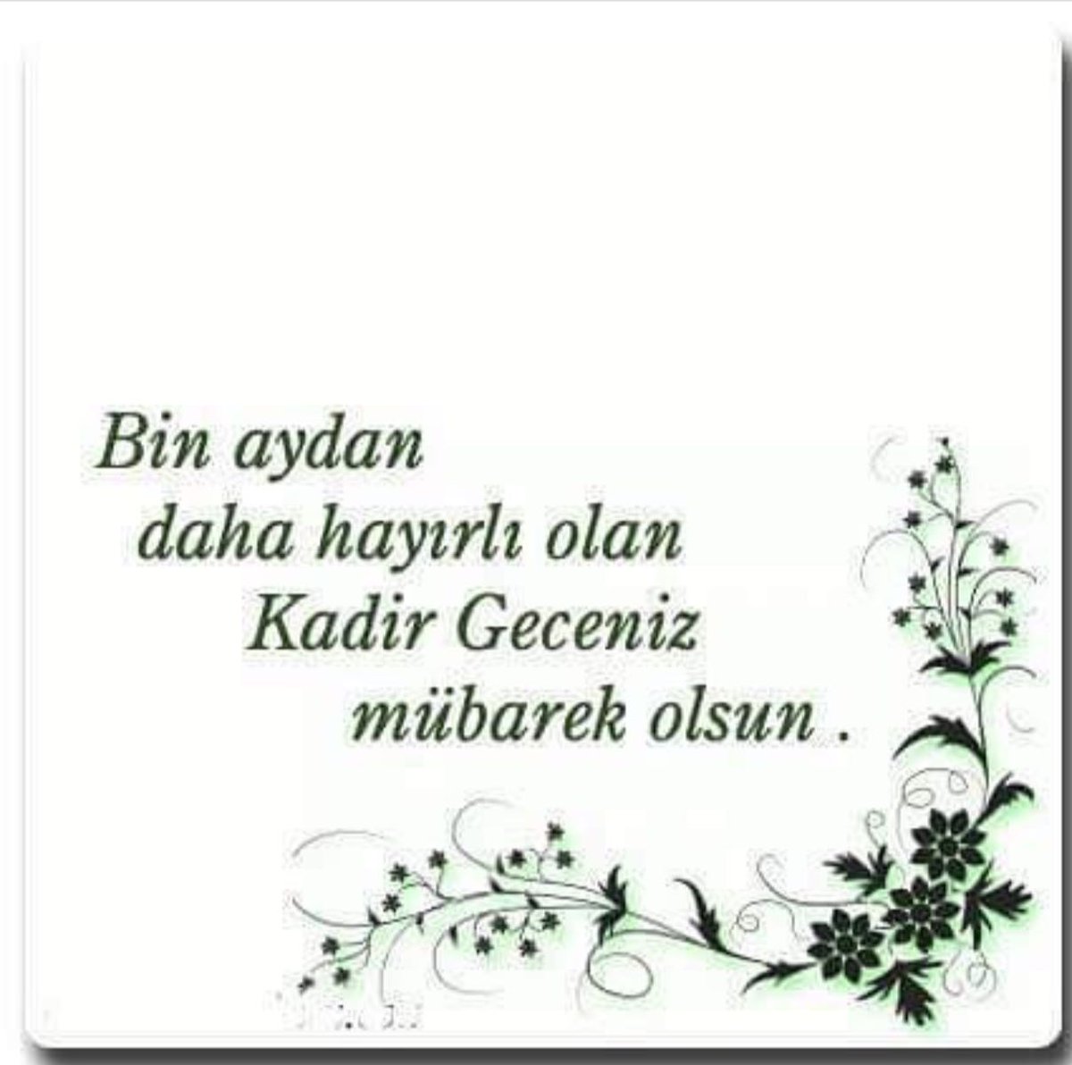 Kadir Gecesi fotoğraflı, resimli mesajları 2022