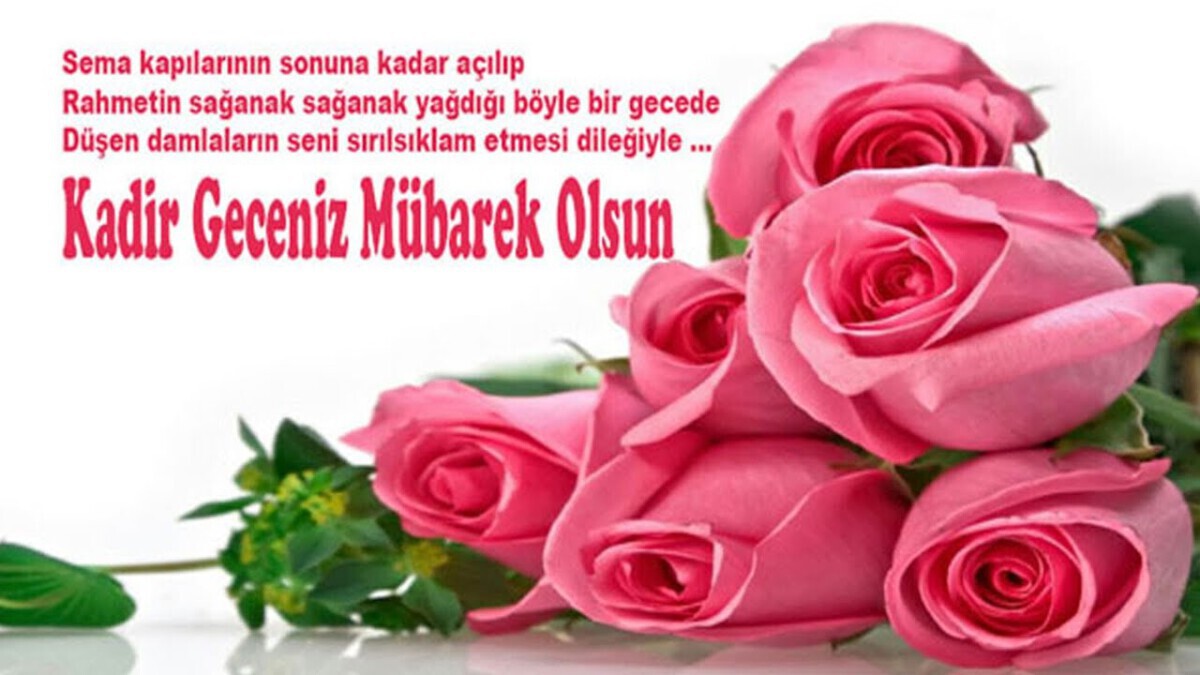 Kadir Gecesi fotoğraflı, resimli mesajları 2022
