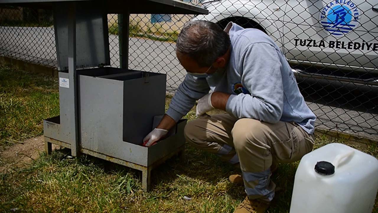 Tuzla, tam kapanmada minik dostlarını unutmadı!