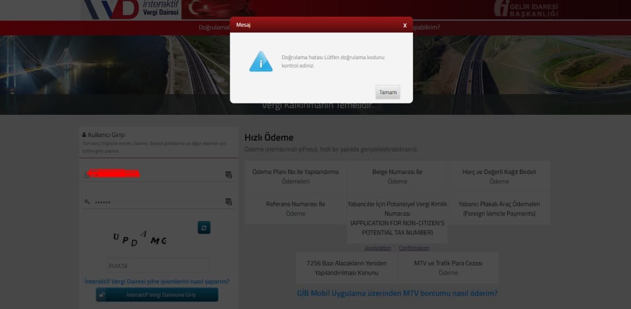 İnteraktif Vergi Dairesi neden açılmıyor, çöktü mü? 4 Mayıs 2021 İnteraktif vergi dairesine neden girilmiyor? 