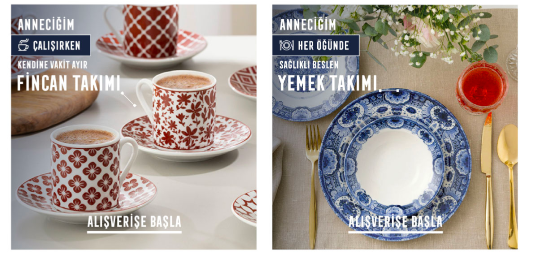 Anneler Günü kampanyaları 2021 Watsons Trendyol English Home 