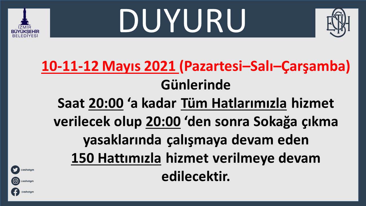 Ramazan Bayramında toplu taşıma ücretsiz mi İstanbul, Ankara, İzmir 2021?