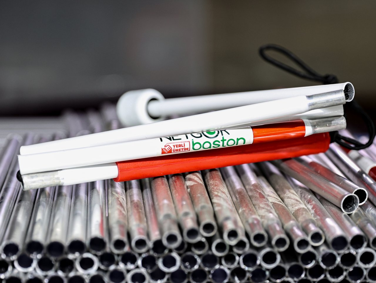 Görme engelli girişimci ürettiği 