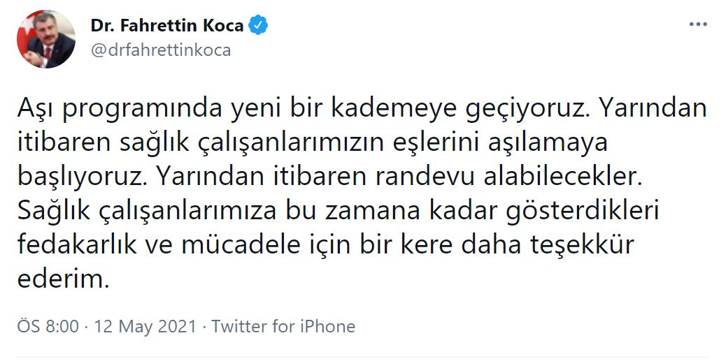 Son dakika | Bakan Koca duyurdu: Yeni bir kademeye geçiyoruz