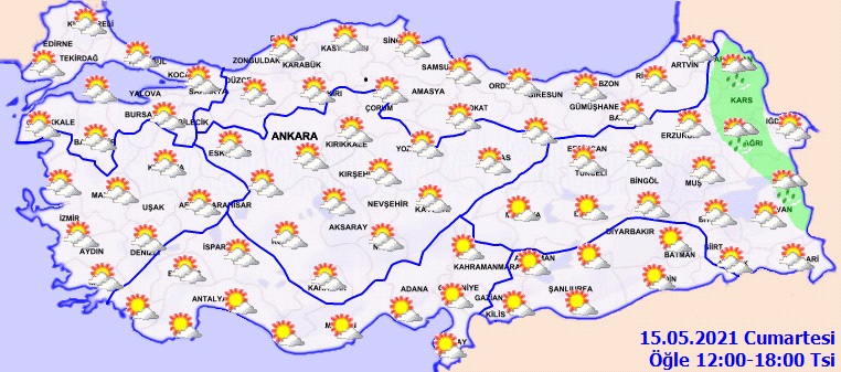 Meteoroloji uyardı! Akşama doğru sağanak yağış etkili olacak!