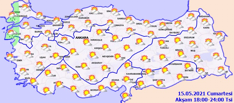 Meteoroloji uyardı! Akşama doğru sağanak yağış etkili olacak!