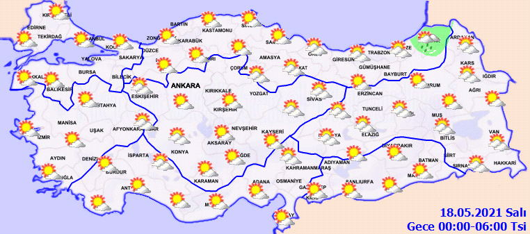 Haftanın ilk gününde fırtına ve sağanak yağış geliyor! Meteoroloji Genel Müdürlüğü il il uyardı: İşte 17 Mayıs 2021 hava durumu!