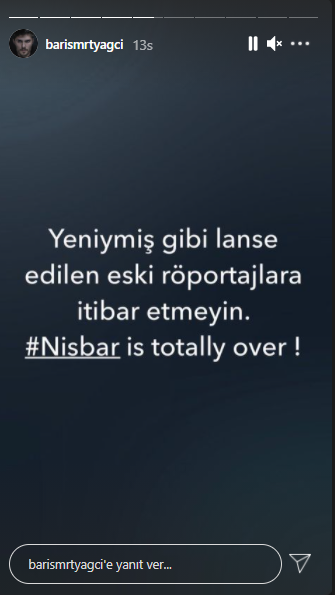 Barış Murat Yağcı ile Nisa Bölükbaşı barıştı mı Yağcı iddialara net yanıt verdi