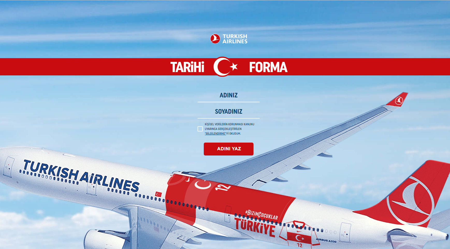 THY tarihi forma isim nasıl yazılır, yapılır? Euro 2021 THY tarihi forma isim yazdırma ekranı