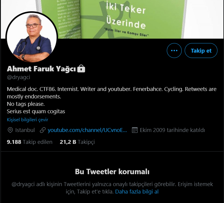Prof. Dr. Ahmet Faruk Yağcı kimdir? Nereli? Kaç yaşında? | Ahmet Faruk Yağcı Twitter