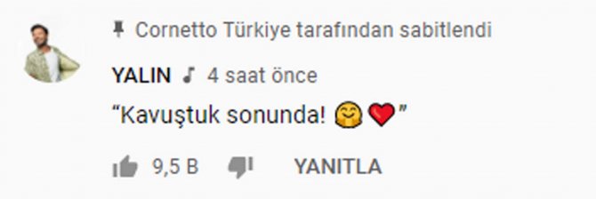 Yalın Cornetto için çıkardığı Yaz Gülü parçasıyla ortalığı salladı!