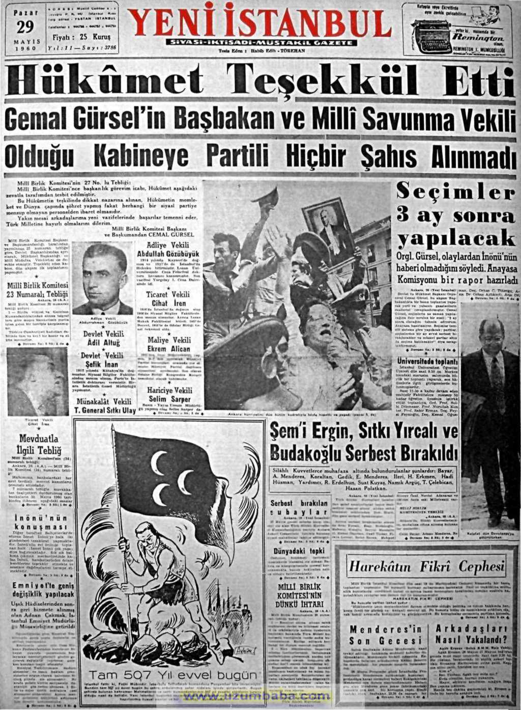27 Mayıs darbesi nedir? Nedenleri nelerdir? Kim yaptı? | Tüm detaylarıyla 27 Mayıs 1960 askeri muhtırası 