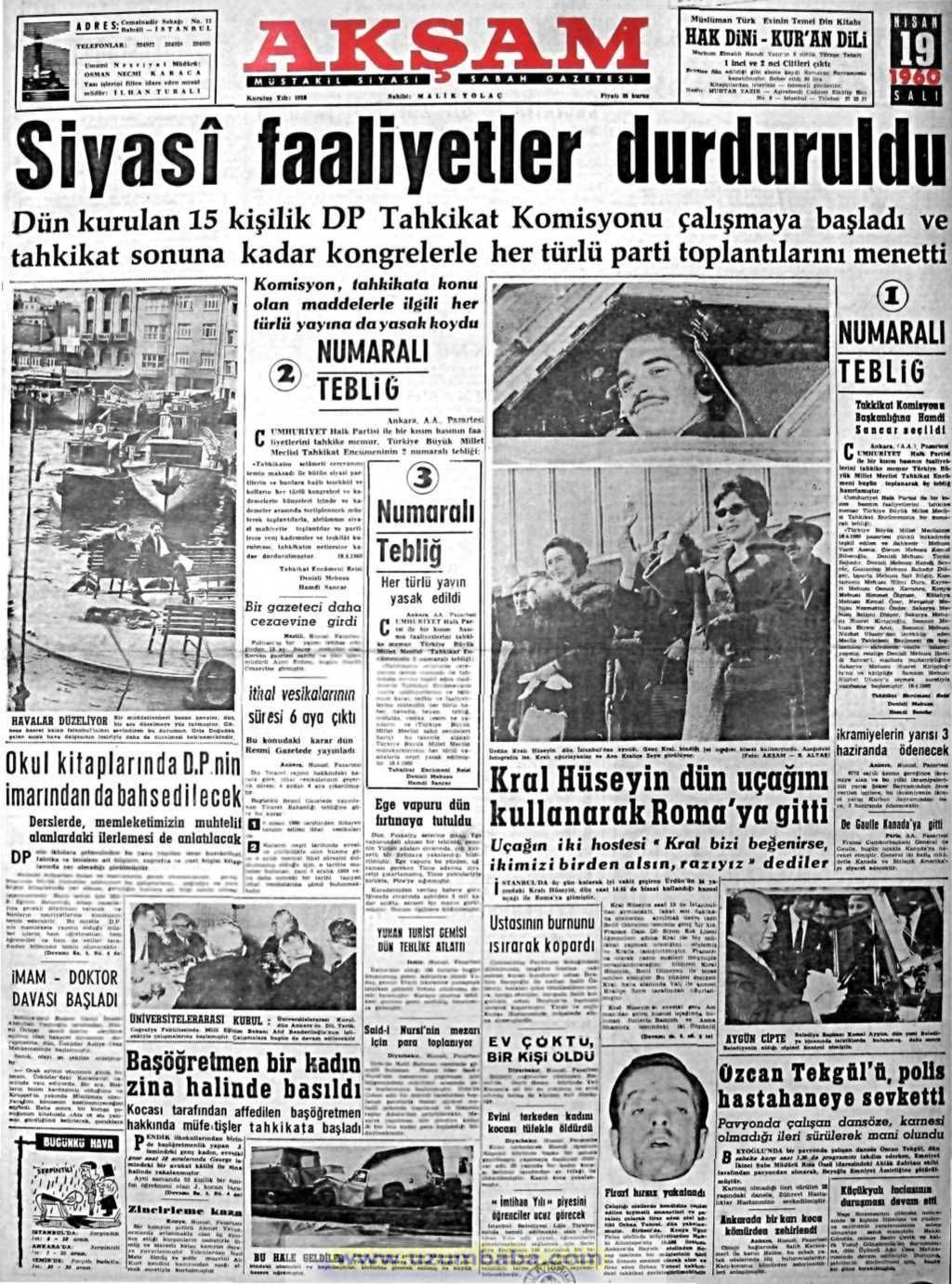 27 Mayıs darbesi nedir? Nedenleri nelerdir? Kim yaptı? | Tüm detaylarıyla 27 Mayıs 1960 askeri muhtırası 