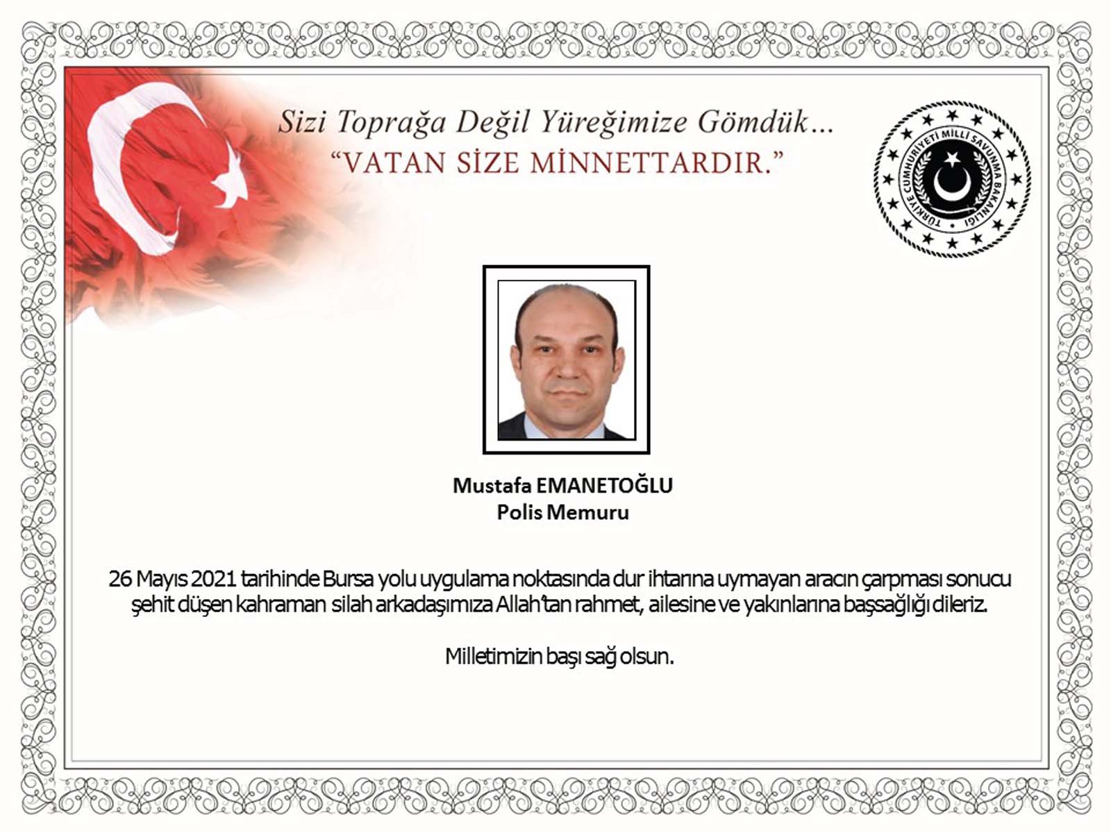 Polis memuru Mustafa Emanetoğlu kimdir? Kaç yaşında? Nereli? Şehit mi oldu?