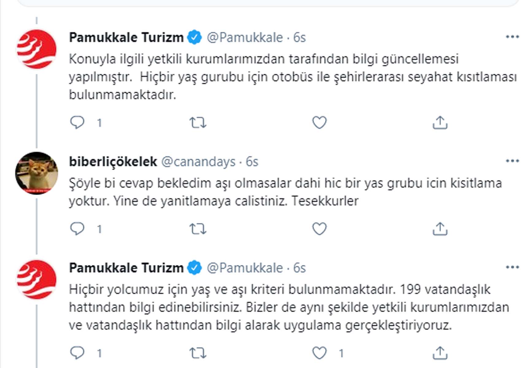 Pamukkale Turizm'in aşı kararı sosyal medyayı ayağa kaldırdı! #HaddiniBilPamukkaleTurizm gündem oldu