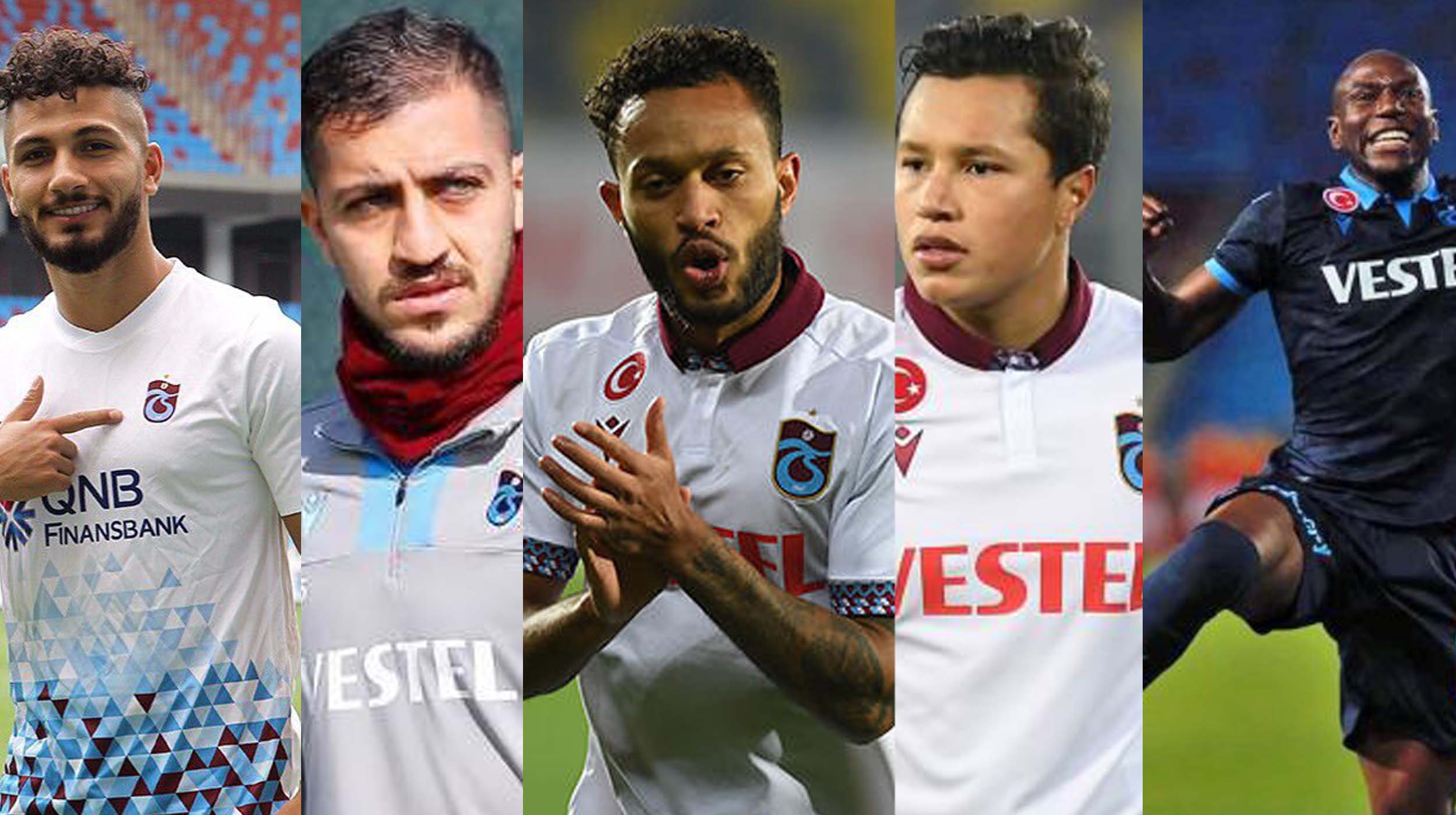 Trabzonspor takımından giden, ayrılan futbolcular 2021