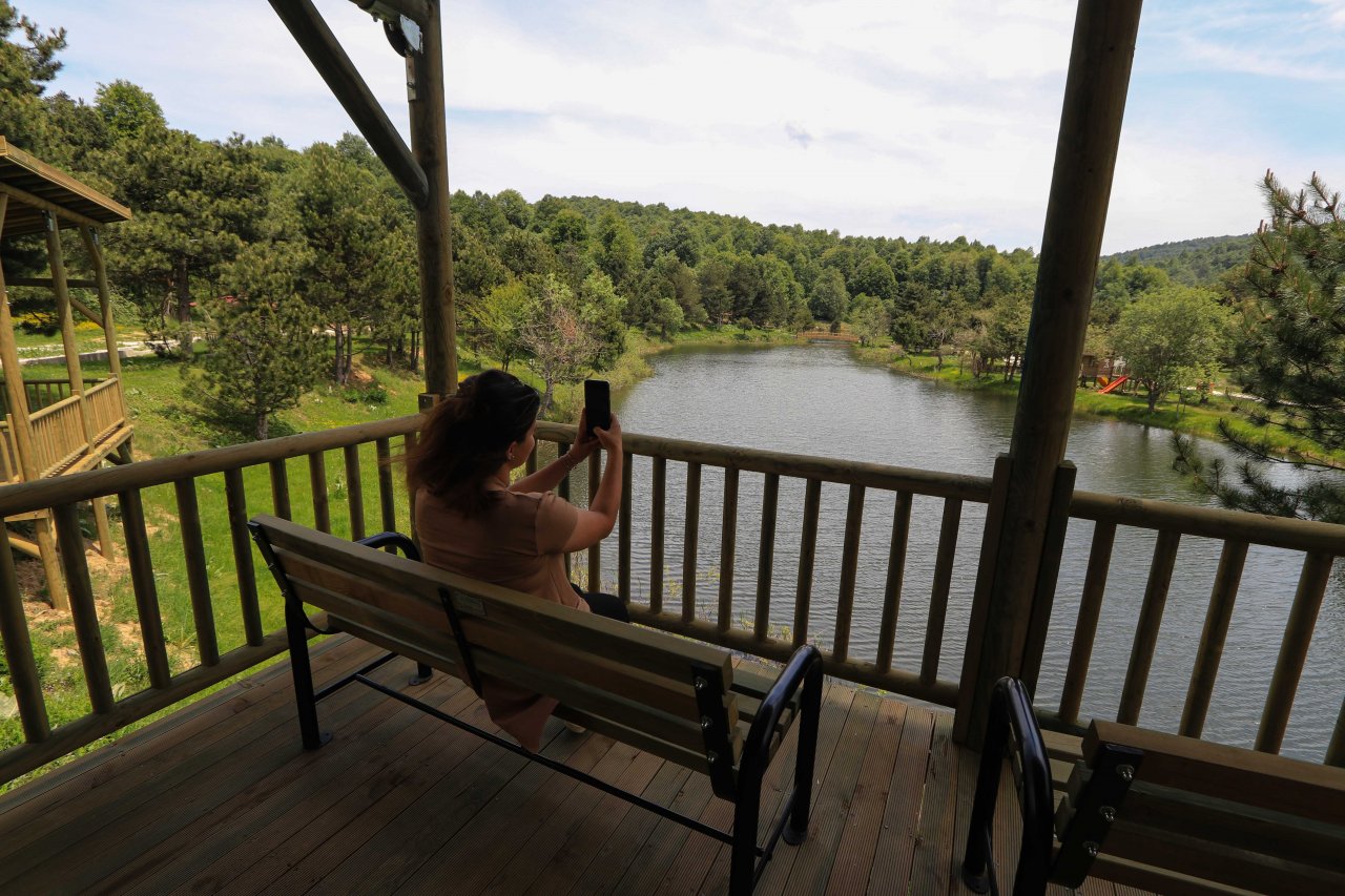 Büyüleyen güzellik! Domaniç Dağlarından yürekleri ısıtan ilkbahar manzaraları