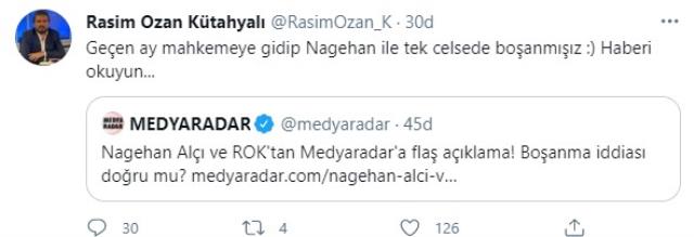Nagehan Alçı ve eşi Rasim Ozan Kütahyalı boşandı! 