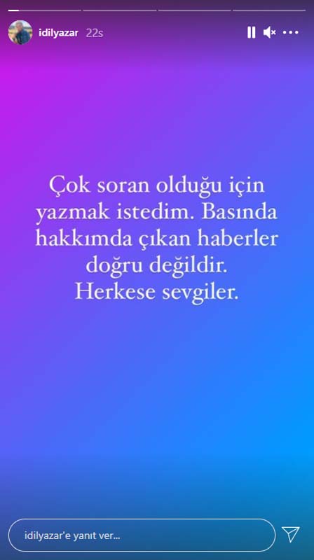 İbrahim Kutluay ve İdil Yazar haklarında çıkan aşk dedikodularına yanıt verdi!