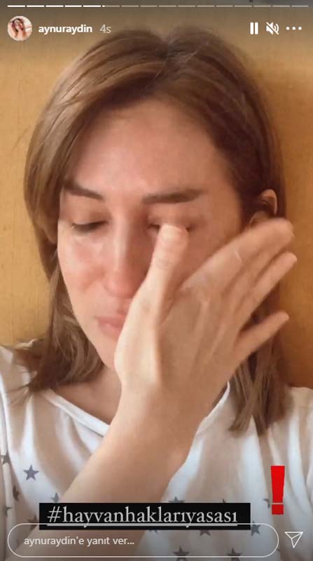 Aynur Aydın ağlayarak isyan etti! Ben böyle insanlarla aynı dünyada yaşamak istemiyorum